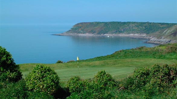 Ilfracombe golf club north Devon